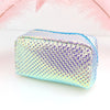 Luxury Baby Blue & Gold Lash Kit Bag (Medium)