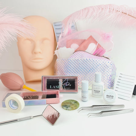 (30 Day Lash Boss) Lashbees Fully Stocked Volume Lash Kit