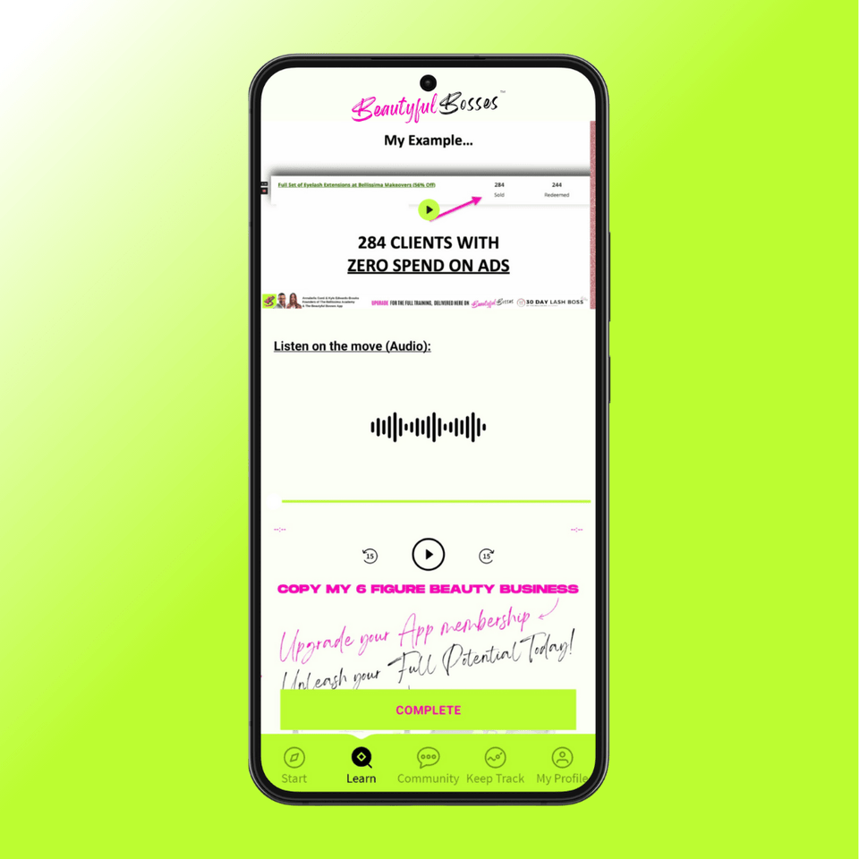Beautyful Bosses App Membership (No Contract, Cancel Anytime)